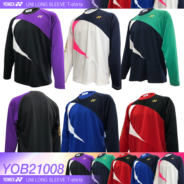 ホ*ー様 ヨネックス　限定ロンT ヨネックス YONEX 限定 ロンT YOB21008 専門店会限定 長袖Tシャツ