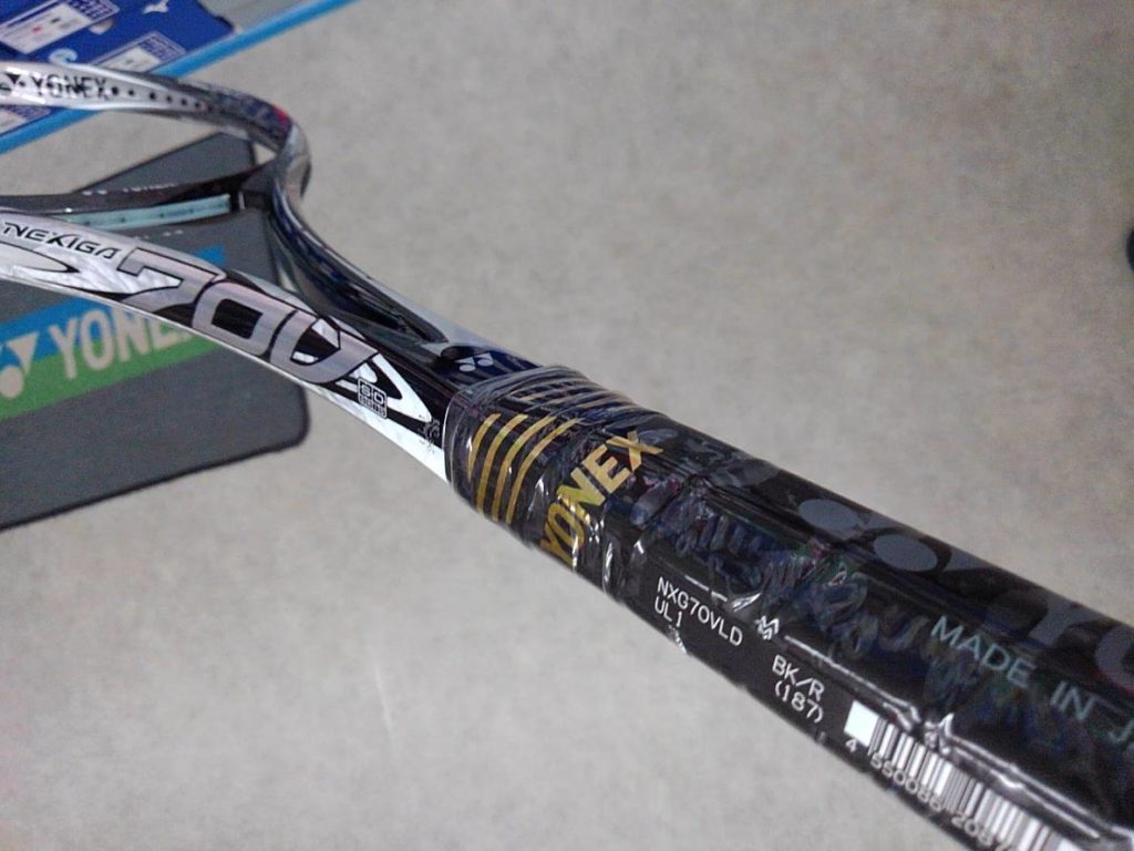 YONEX ソフトテニスラケット ネクシーガ70Vリミテッド NXG70VLD 入荷 