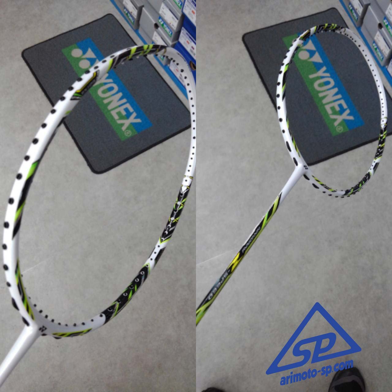 美品】YONEX バドミントンラケット NANORAY Z-SPEED-