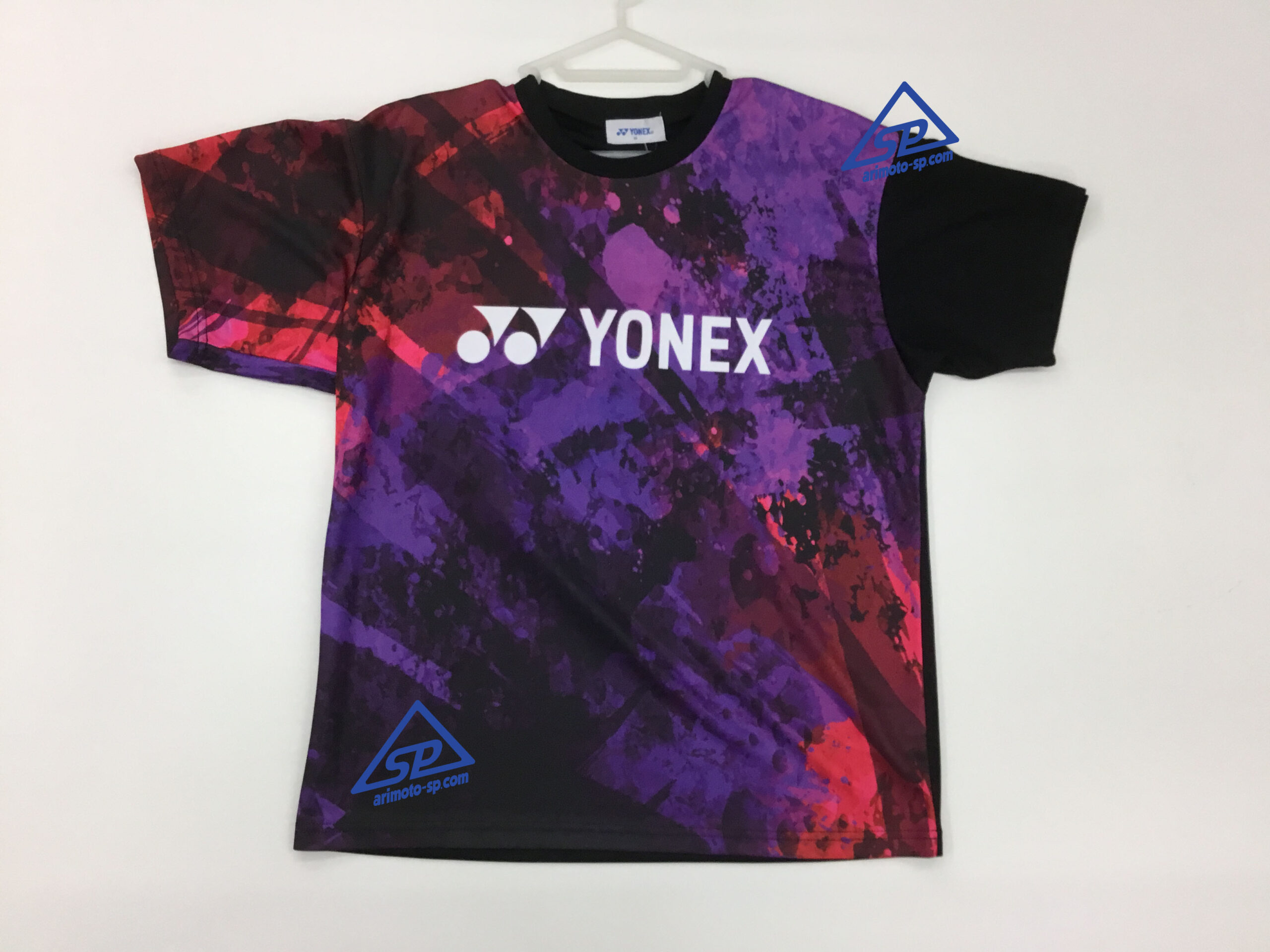 YONEX インターハイ記念Tシャツ Mサイズ ブラック×ピンク - ウェア